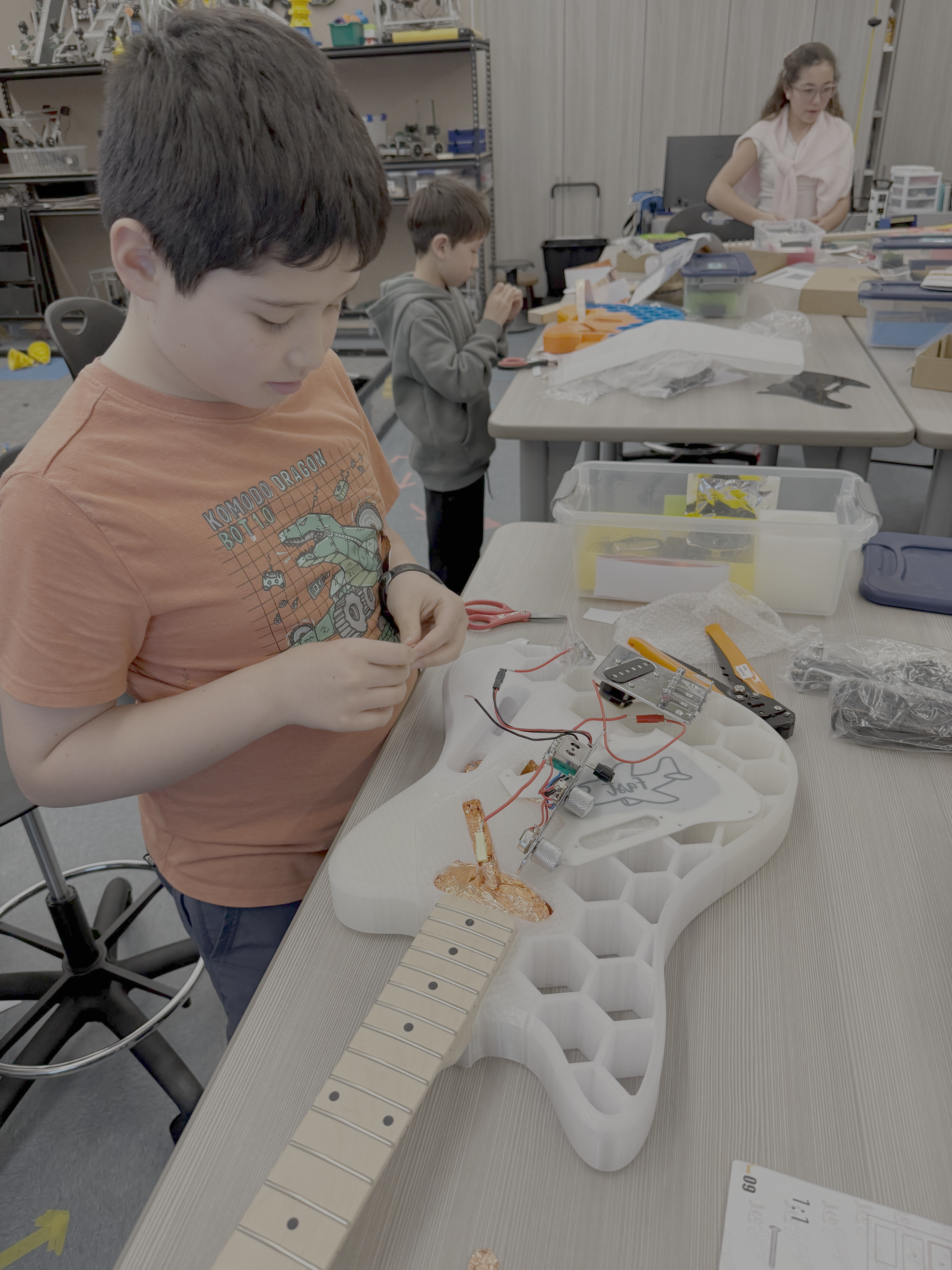 Working 3D Printed Guitar